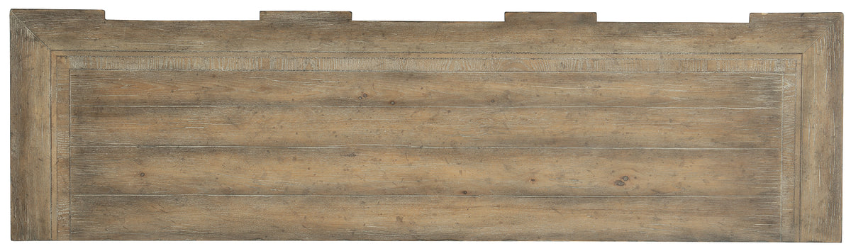 a wood board with a white border