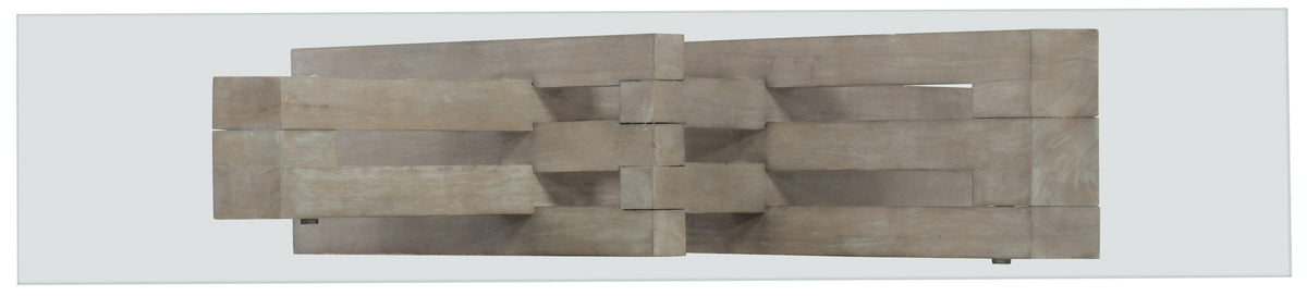 a close up of a wood sculpture
