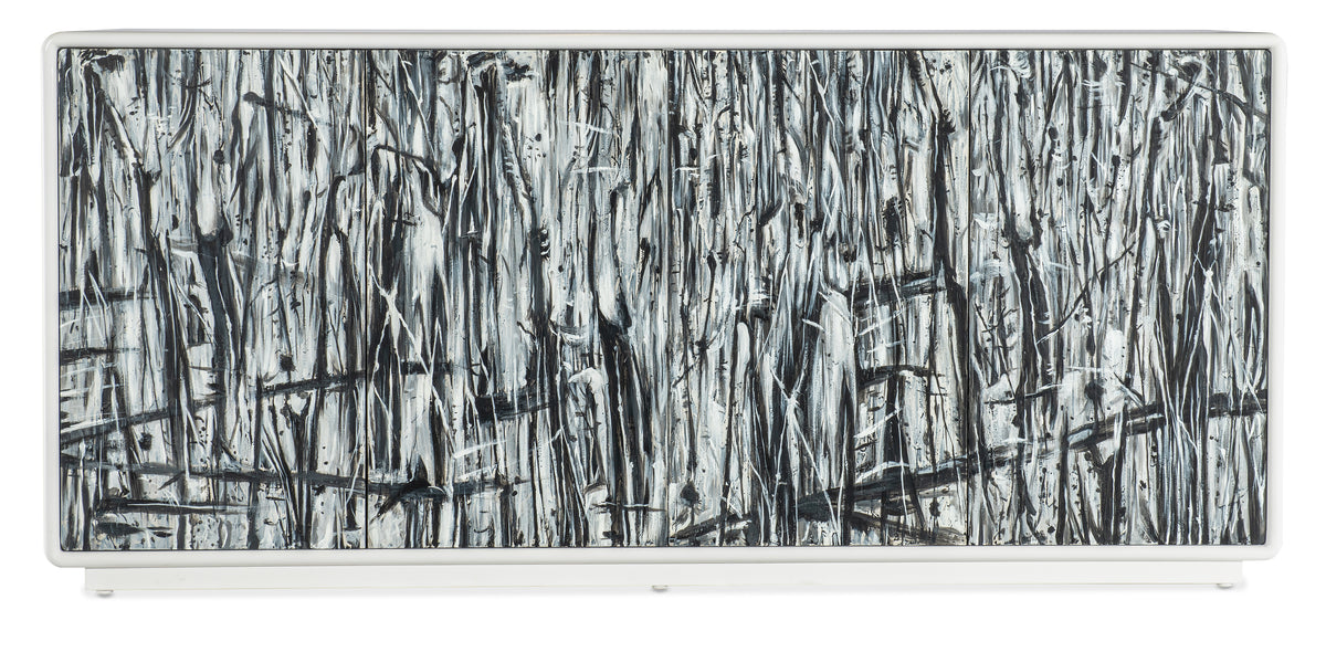 a white board with black and white lines