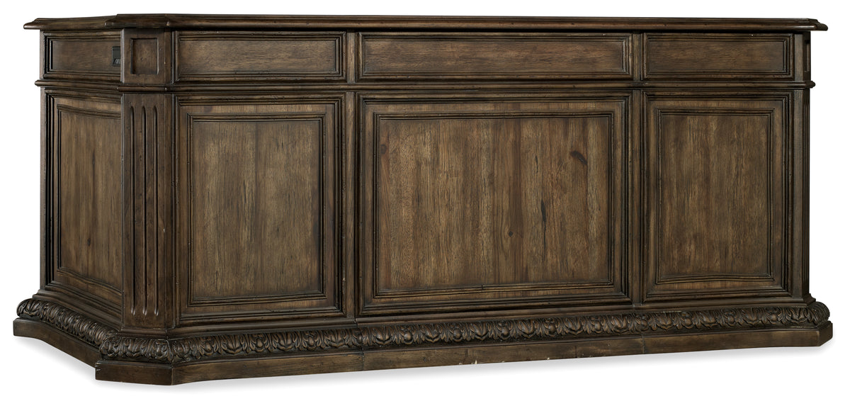 a close up of a wood cabinet
