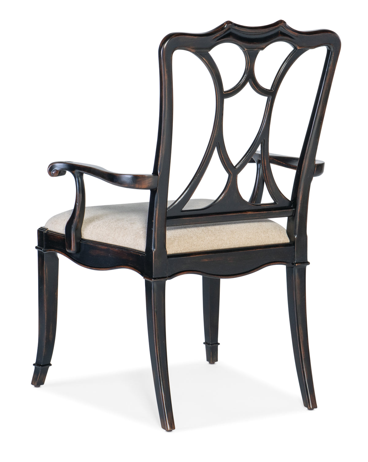 a chair with a cushion