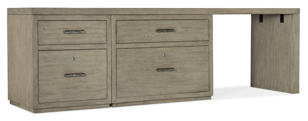 a wooden dresser with drawers