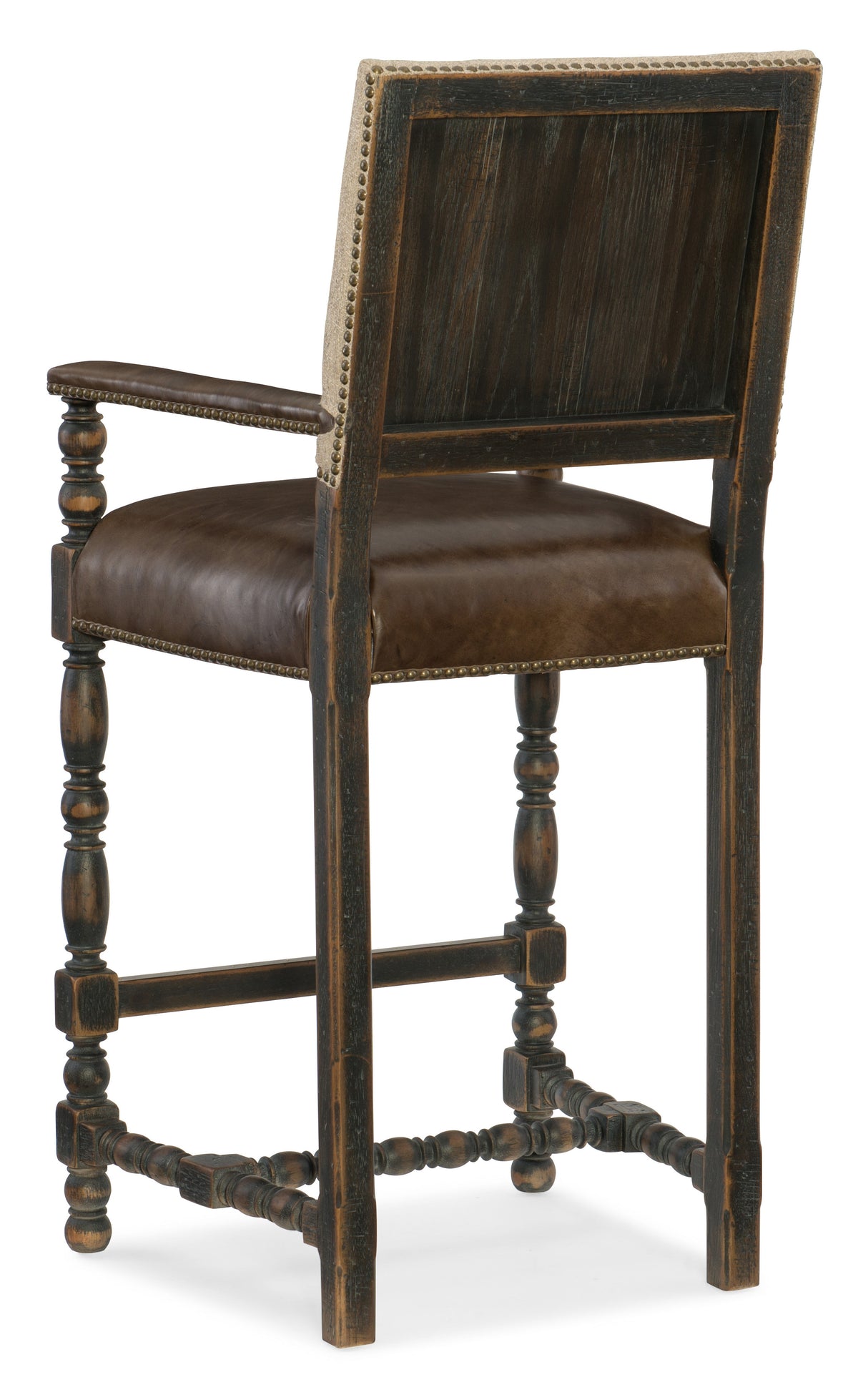 a chair with a cushion