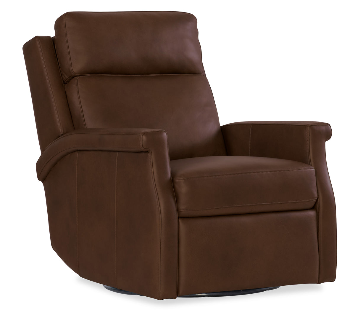 Kaufman Swivel Power Recliner with Pop-Up Headrest - Hooker Furniture (HRF-3237)