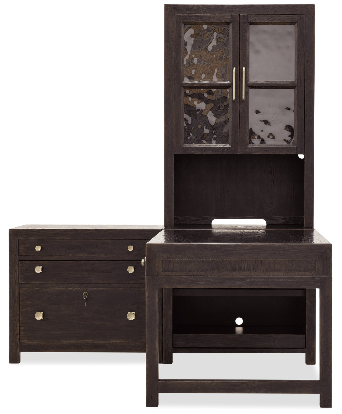 Driftwood Bookcase Hutch - Hooker Furniture (HRF-3200)