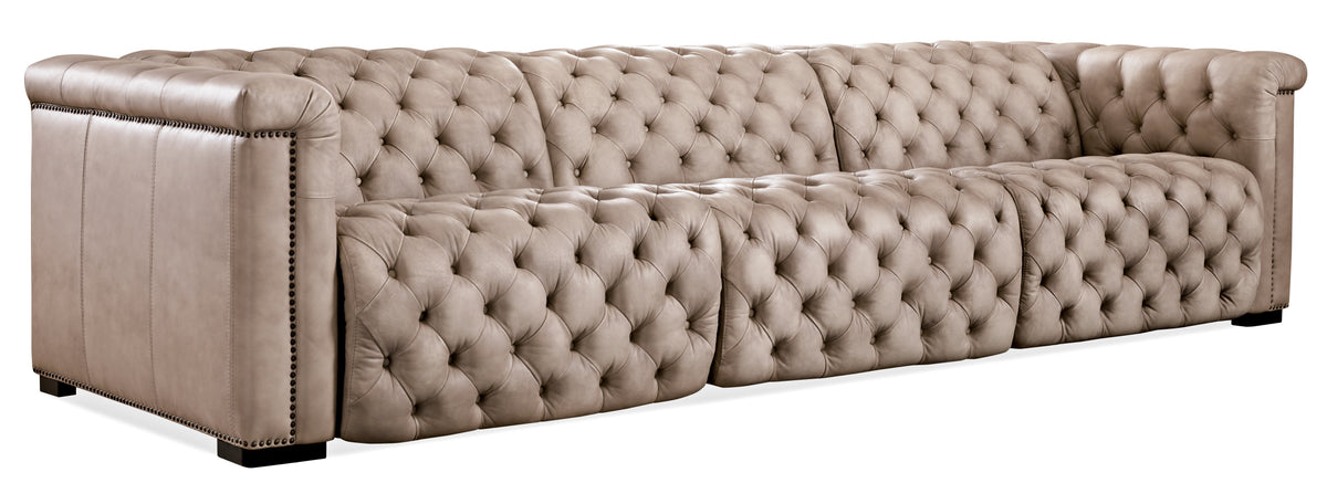 a couch with buttons on the back