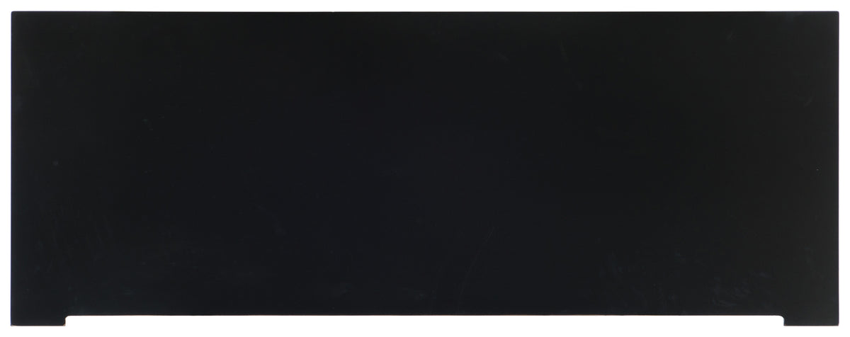 a black rectangular object with a white border