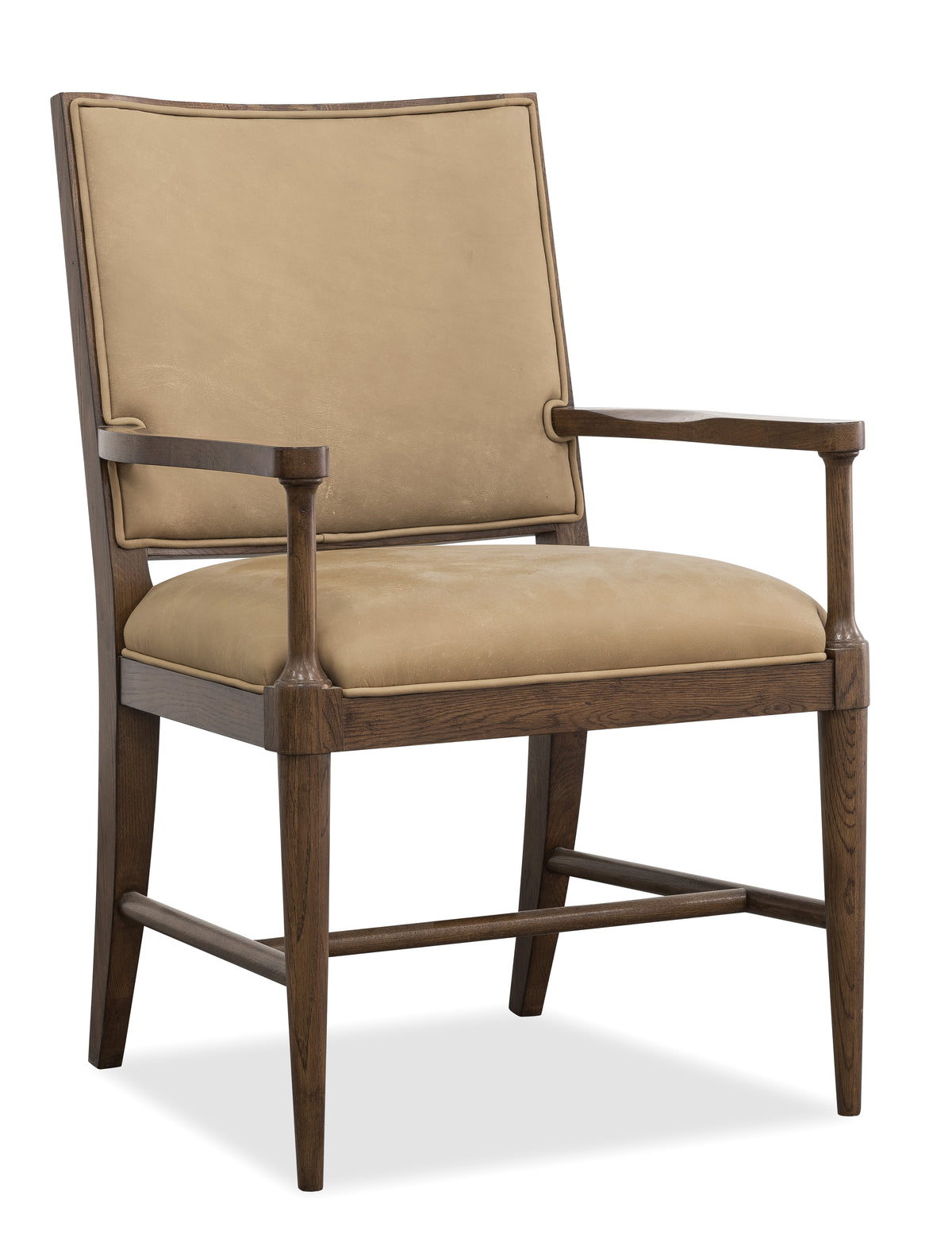 Cashiers Arm Leather Chair - Hooker Furniture (HRF-3093)