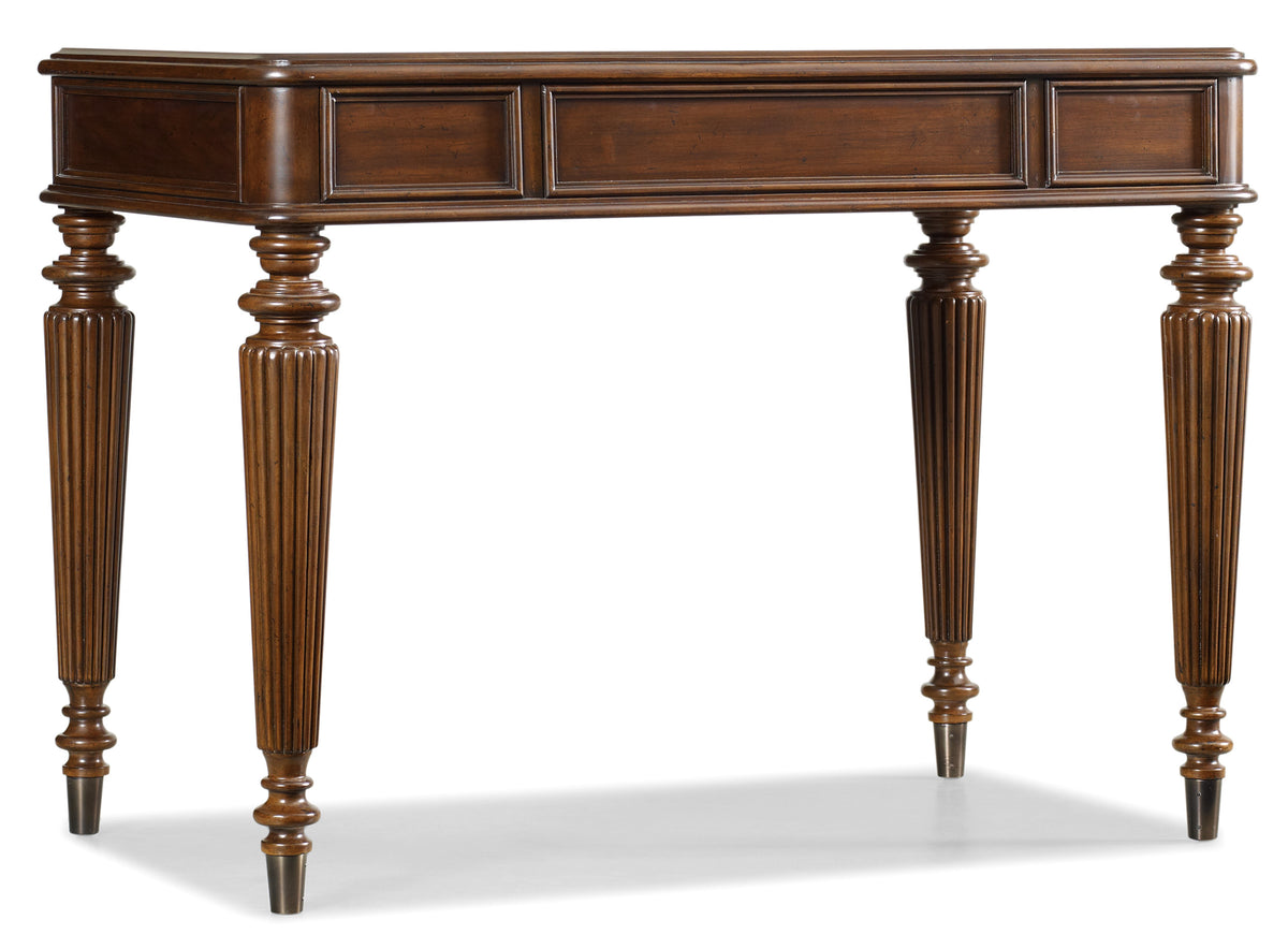 a wooden table with legs