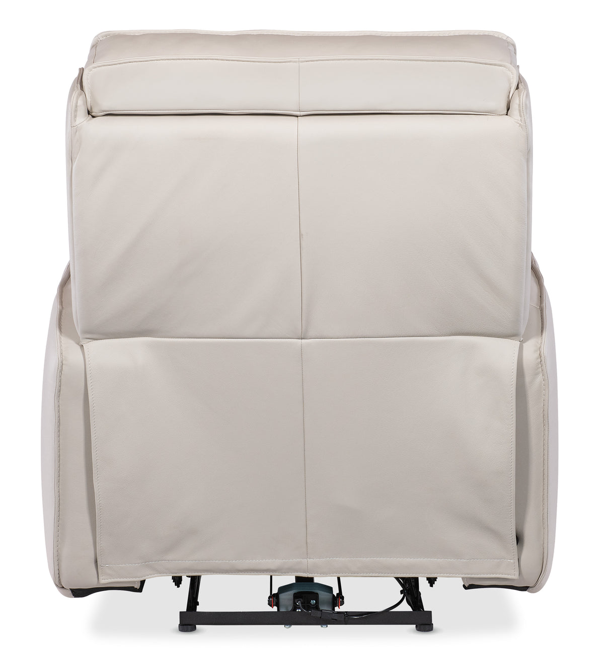 the back of a recliner chair