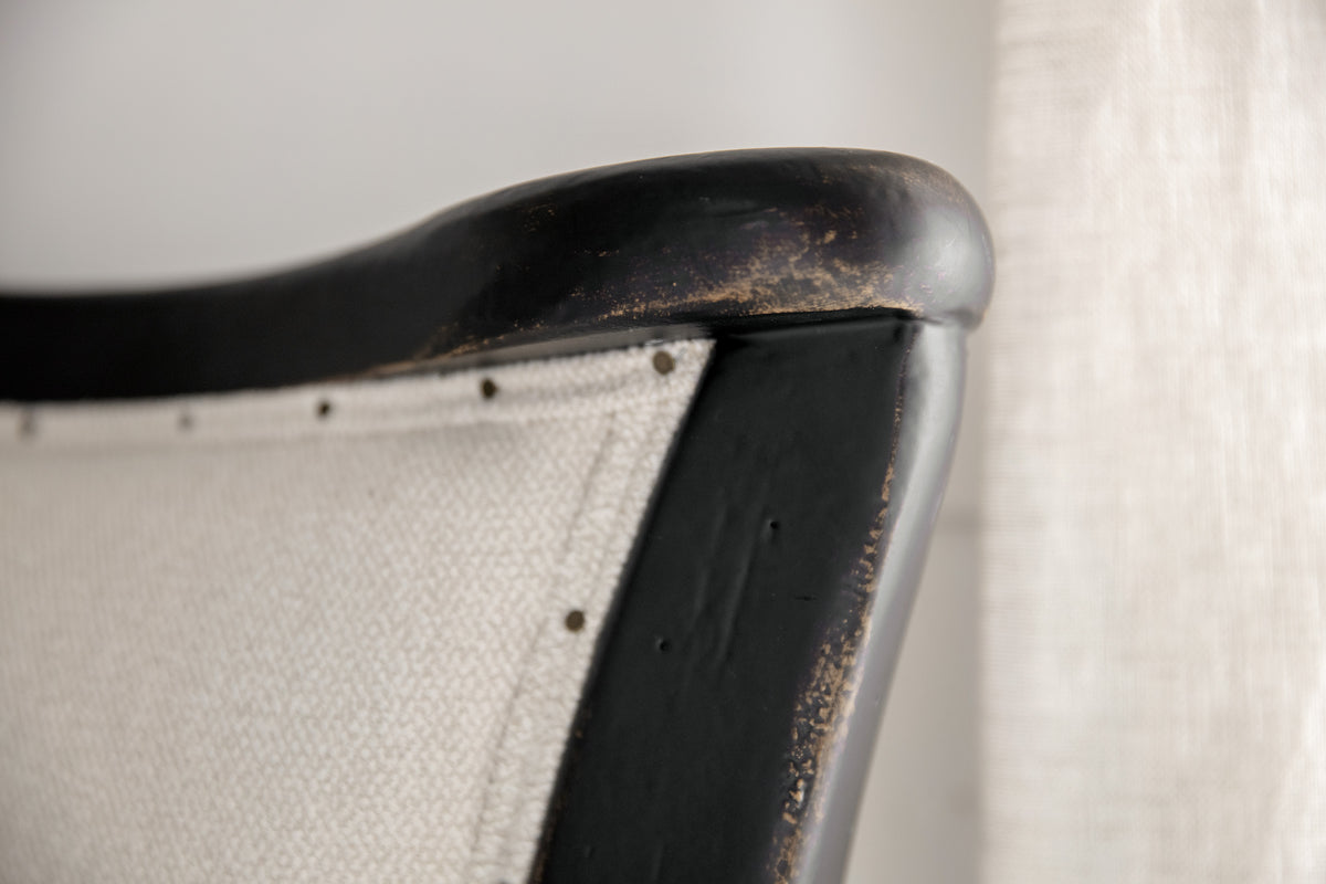 a close up of a chair
