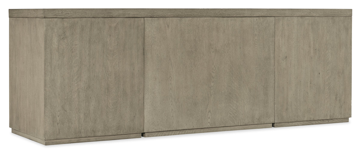 a close up of a wood cabinet