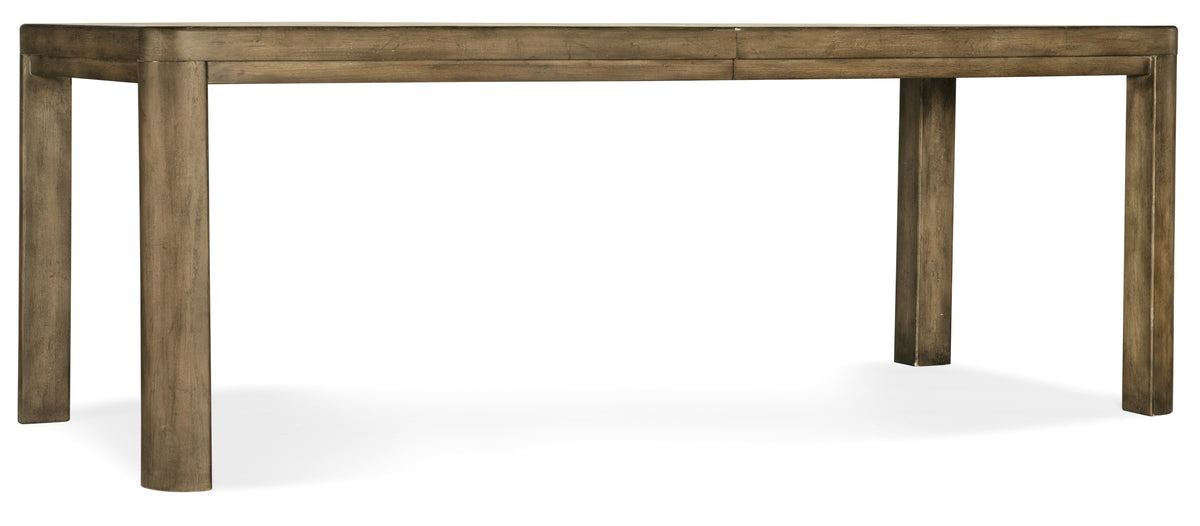 a wooden table with legs