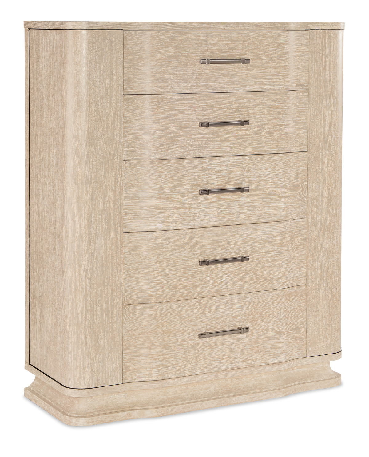a white chest of drawers