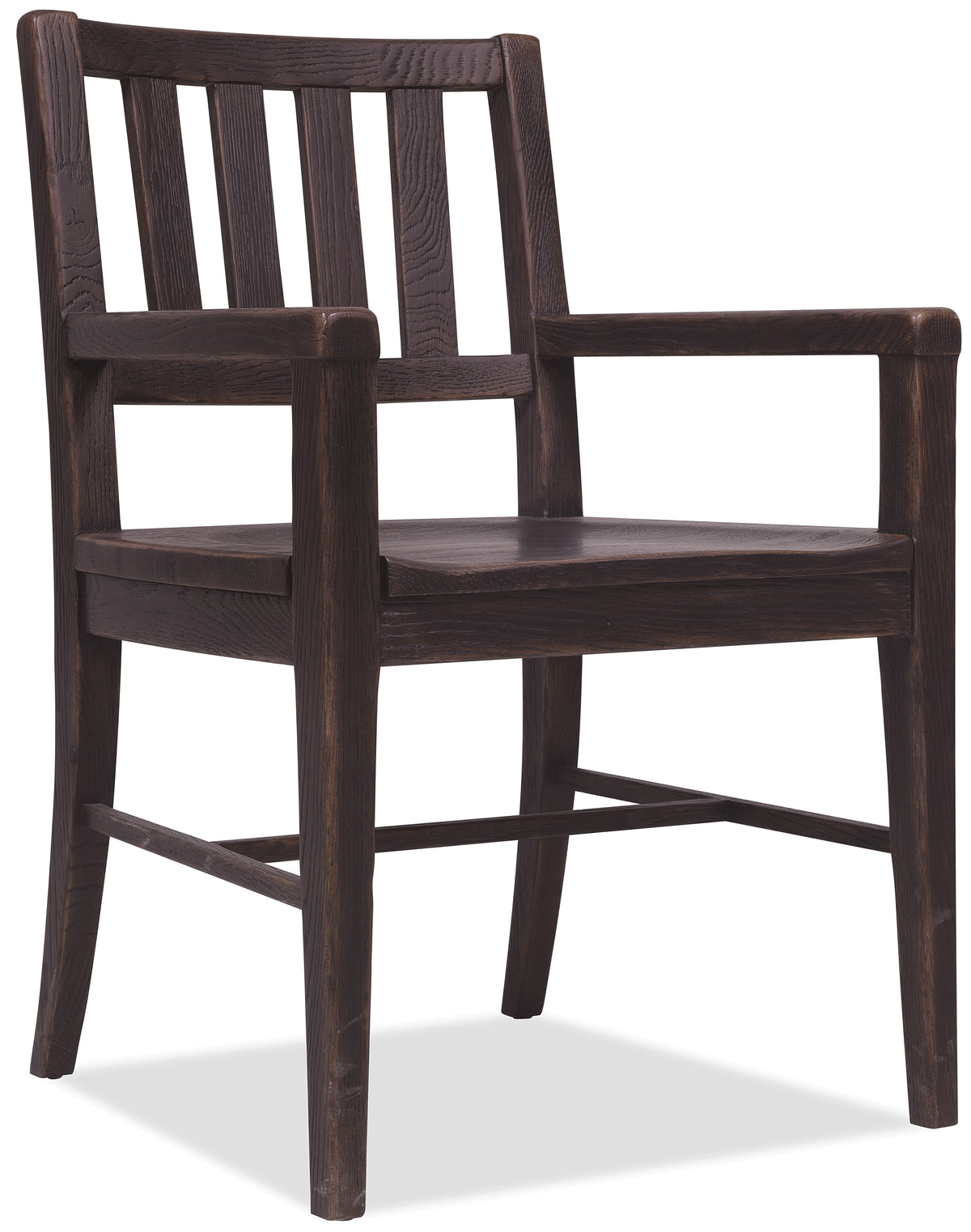 a wooden chair with a white background
