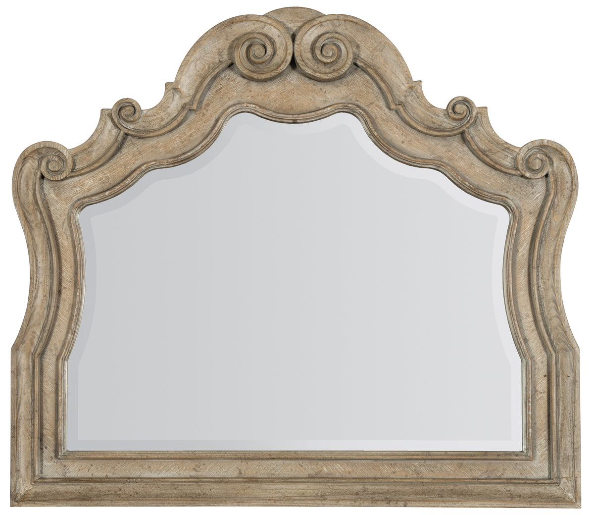 a mirror with a white frame