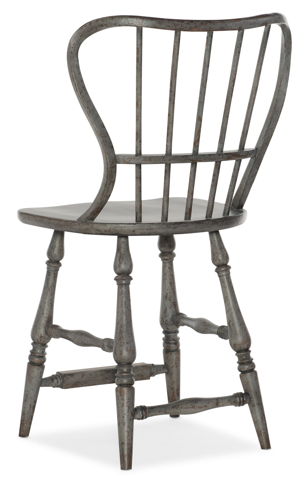 a grey chair with a white background