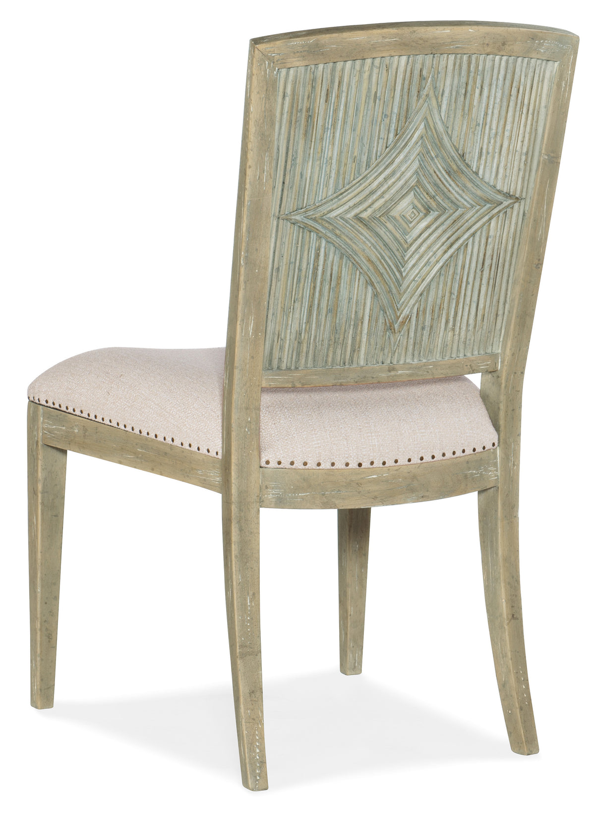 a chair with a cushion