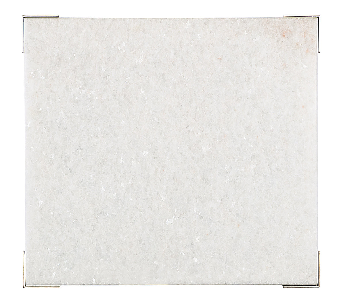 a white square with black corners