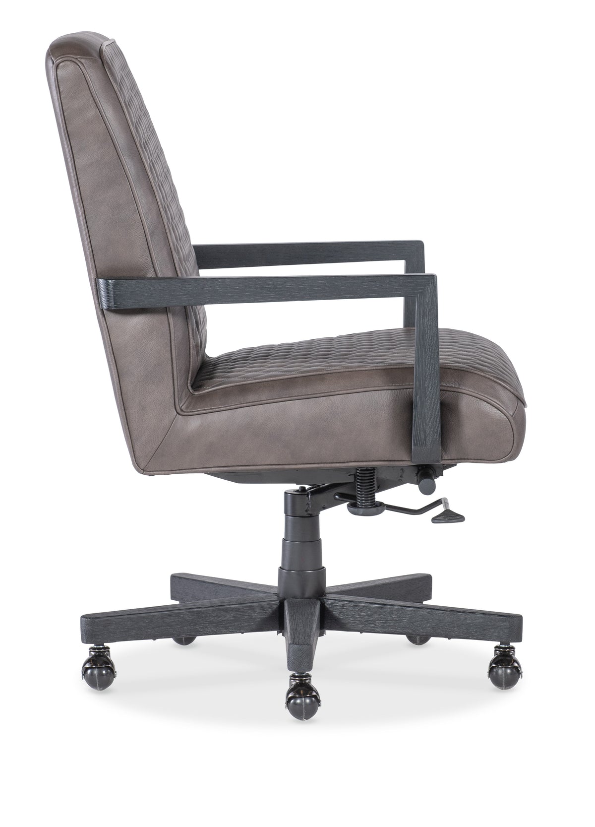 a chair with wheels on it