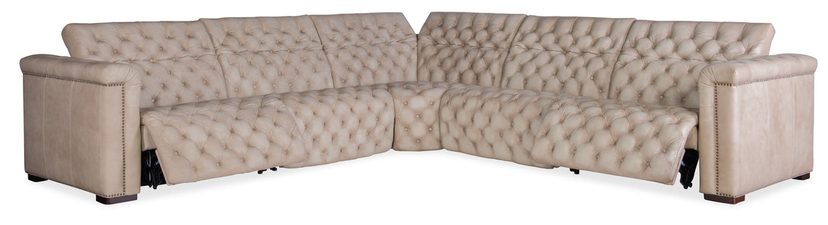 a couch with a corner