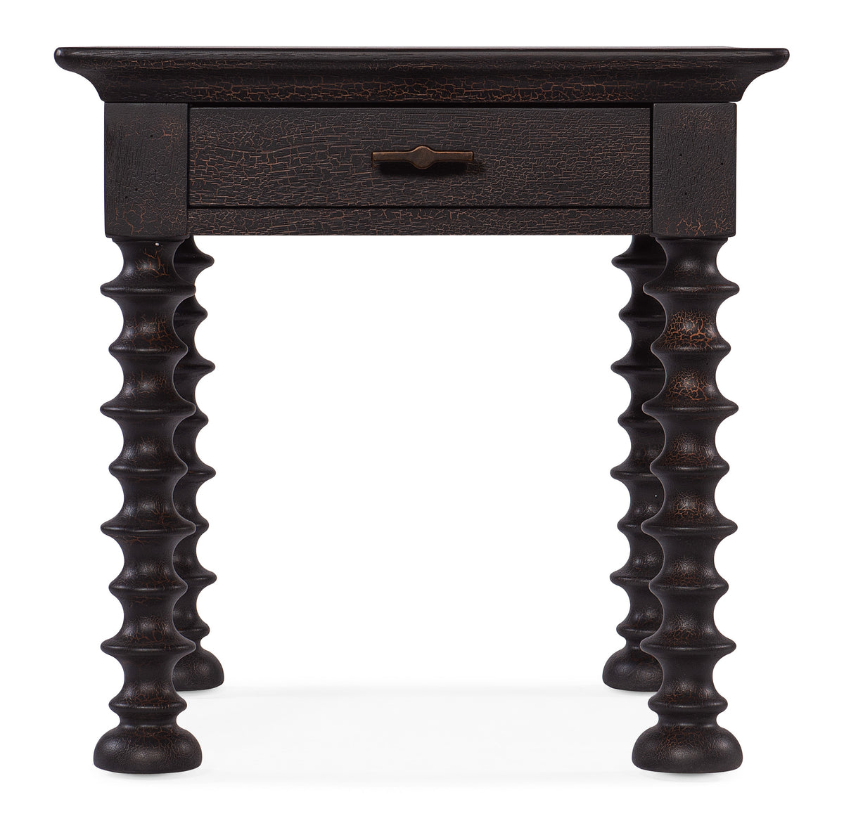 a black table with legs