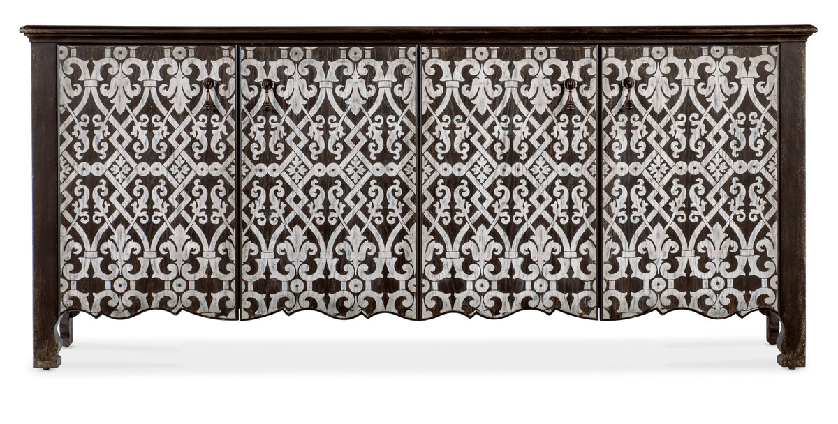 a close up of a cabinet