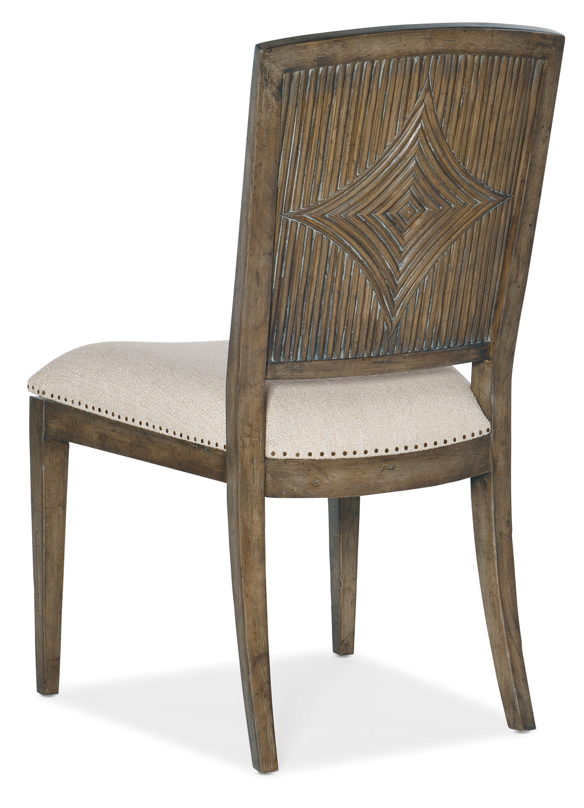 a chair with a cushion