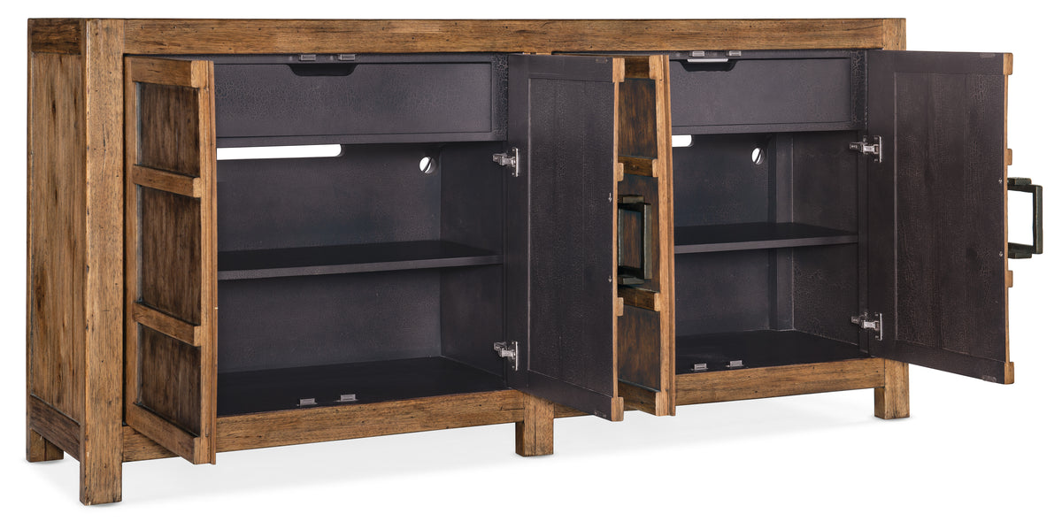 a close-up of a cabinet