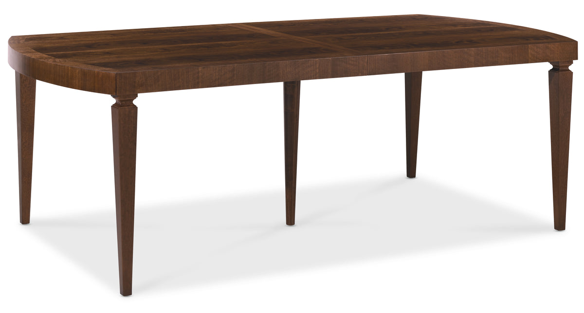 a brown table with legs