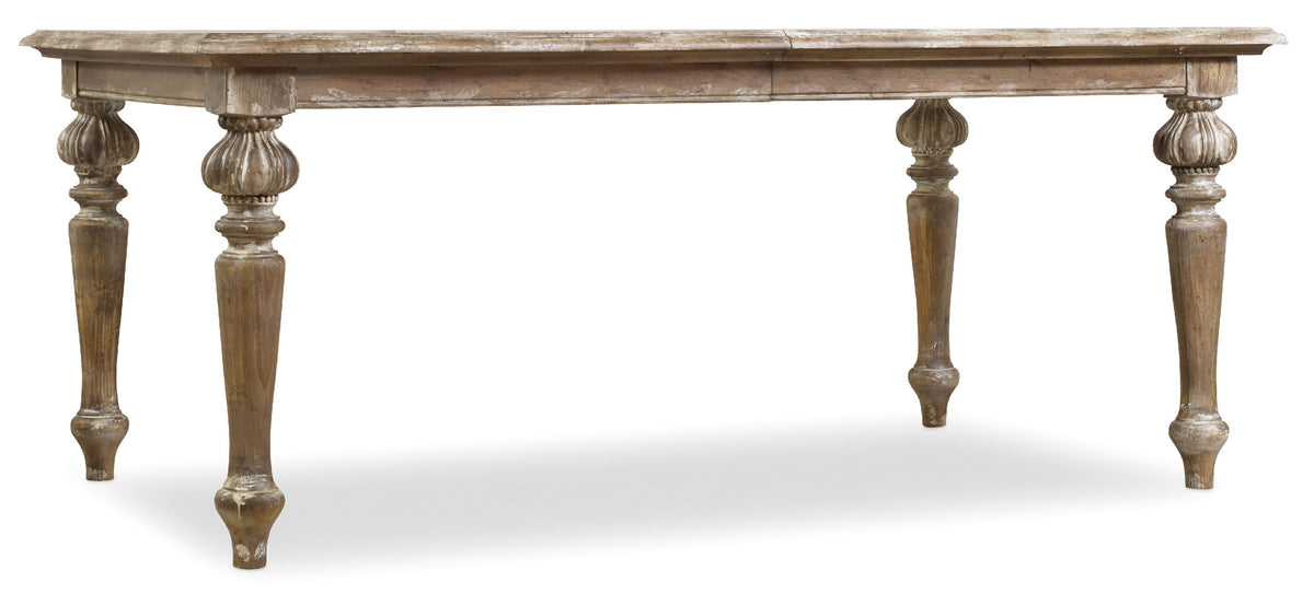 a wooden table with legs