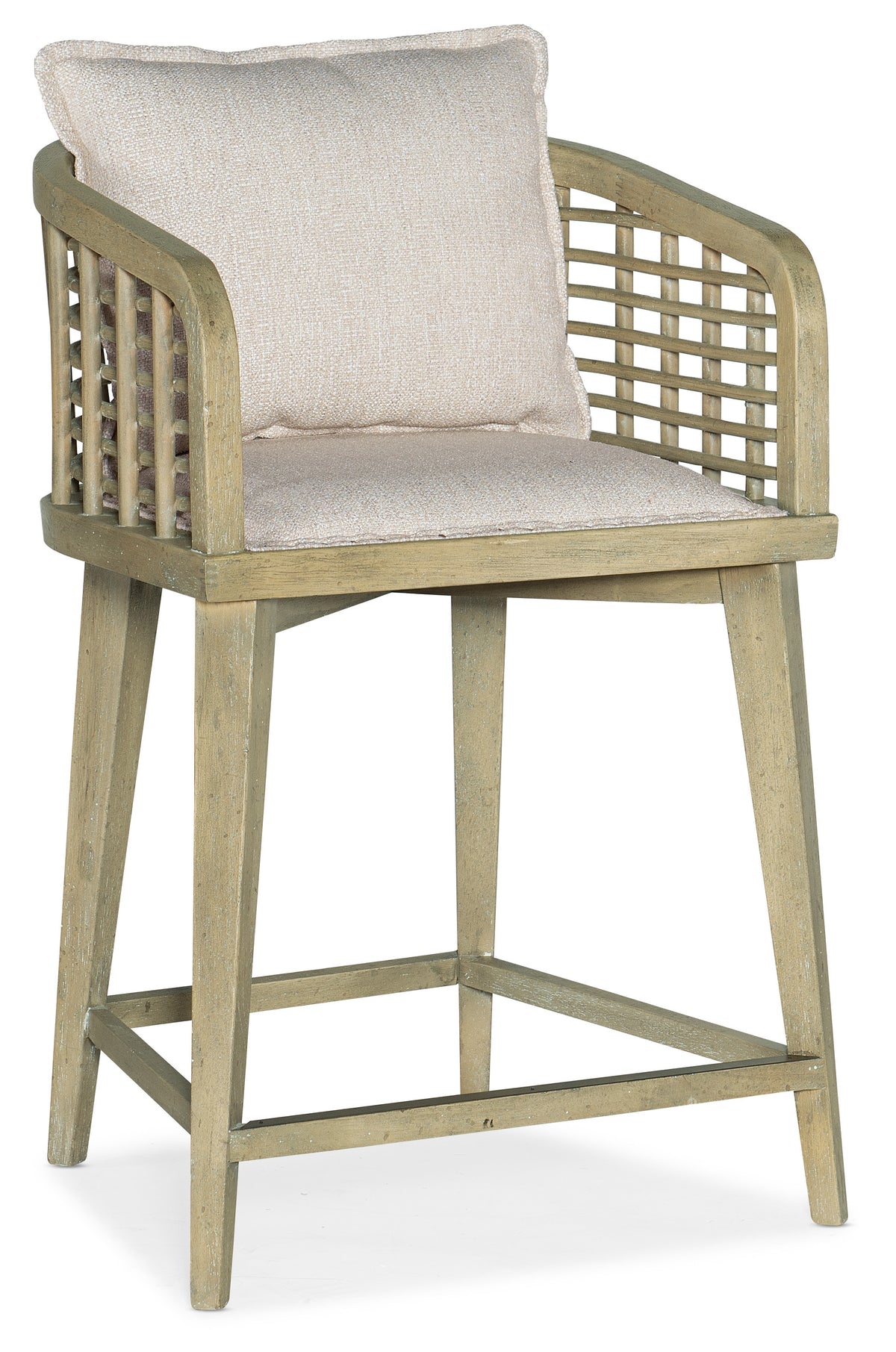 a chair with a cushion