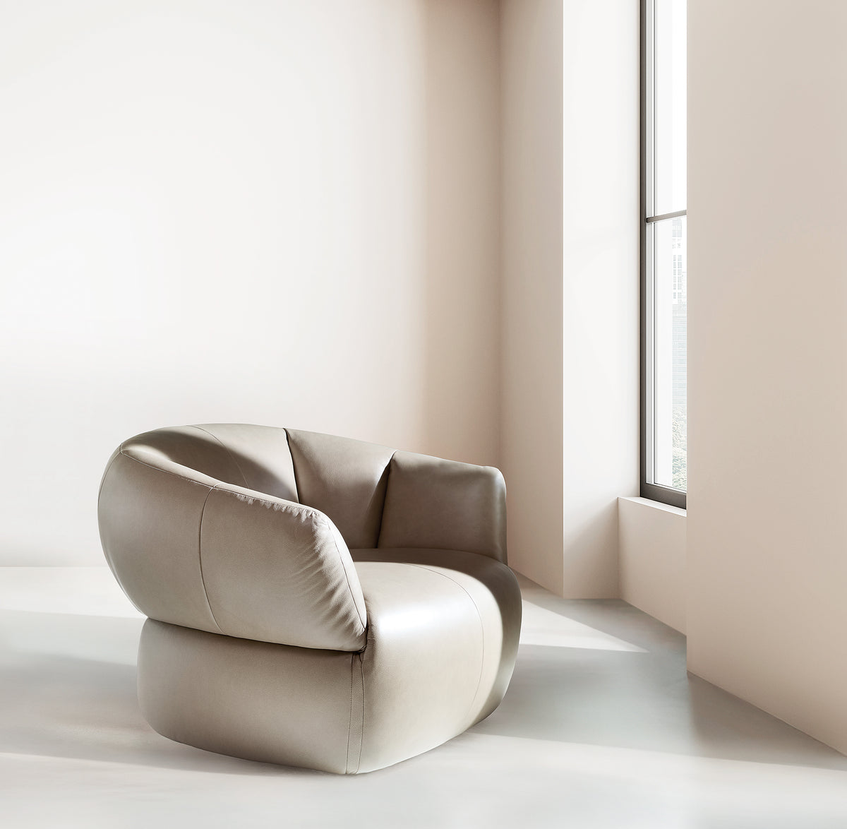 a chair in a room