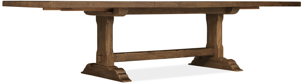 a wooden table with legs