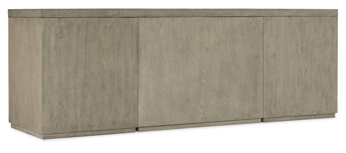 a close up of a wood cabinet